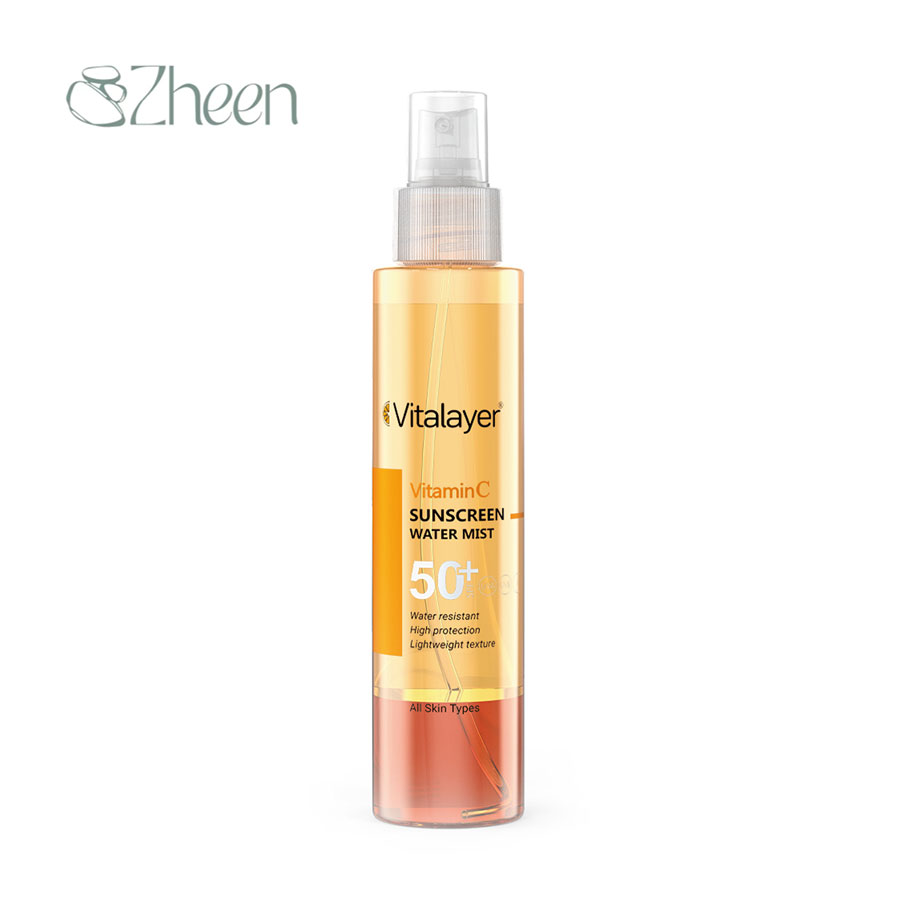 اسپری ضد آفتاب ویتامین سی ویتالیر با SPF50